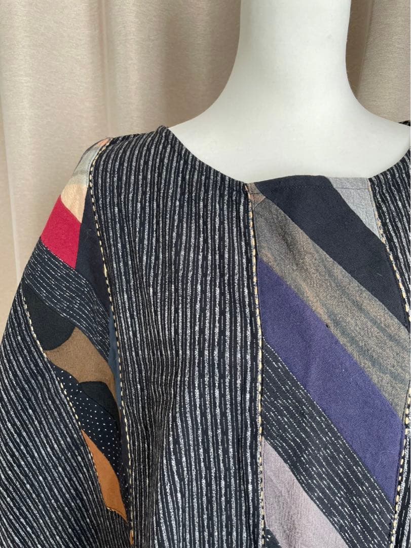 新品未使用　刺し子ワンピース