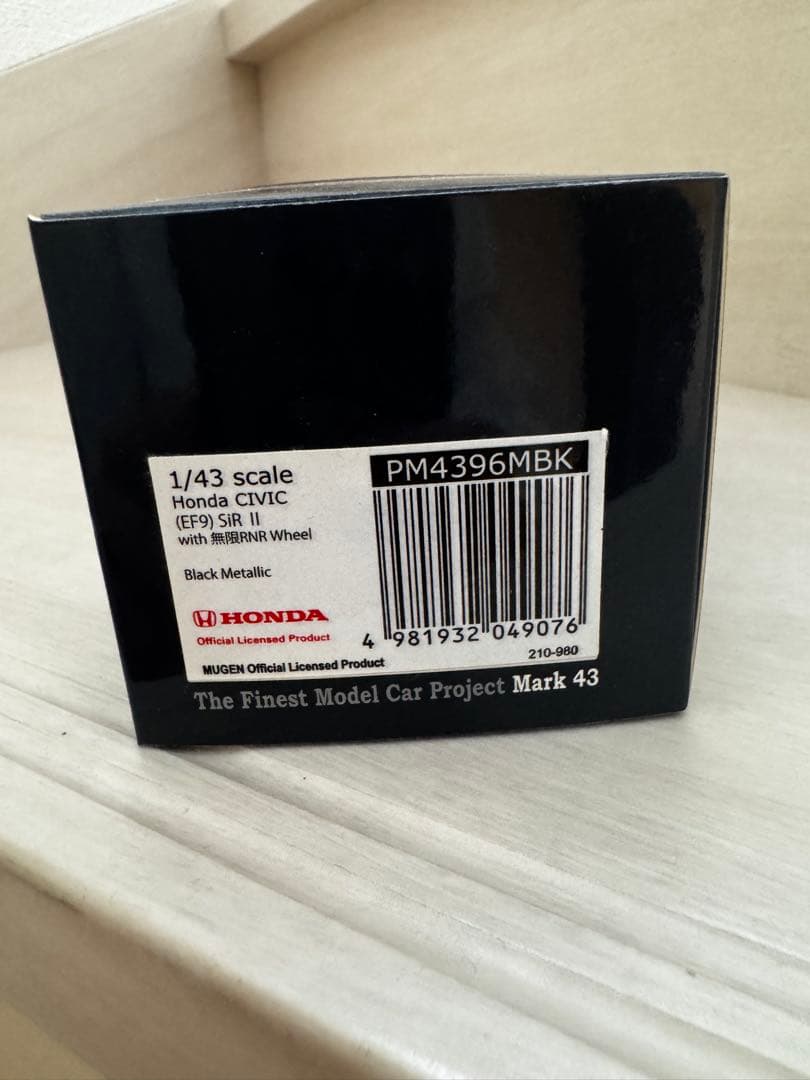 未開封Mark43 Honda CIVIC (EF9) SIR II 1/43