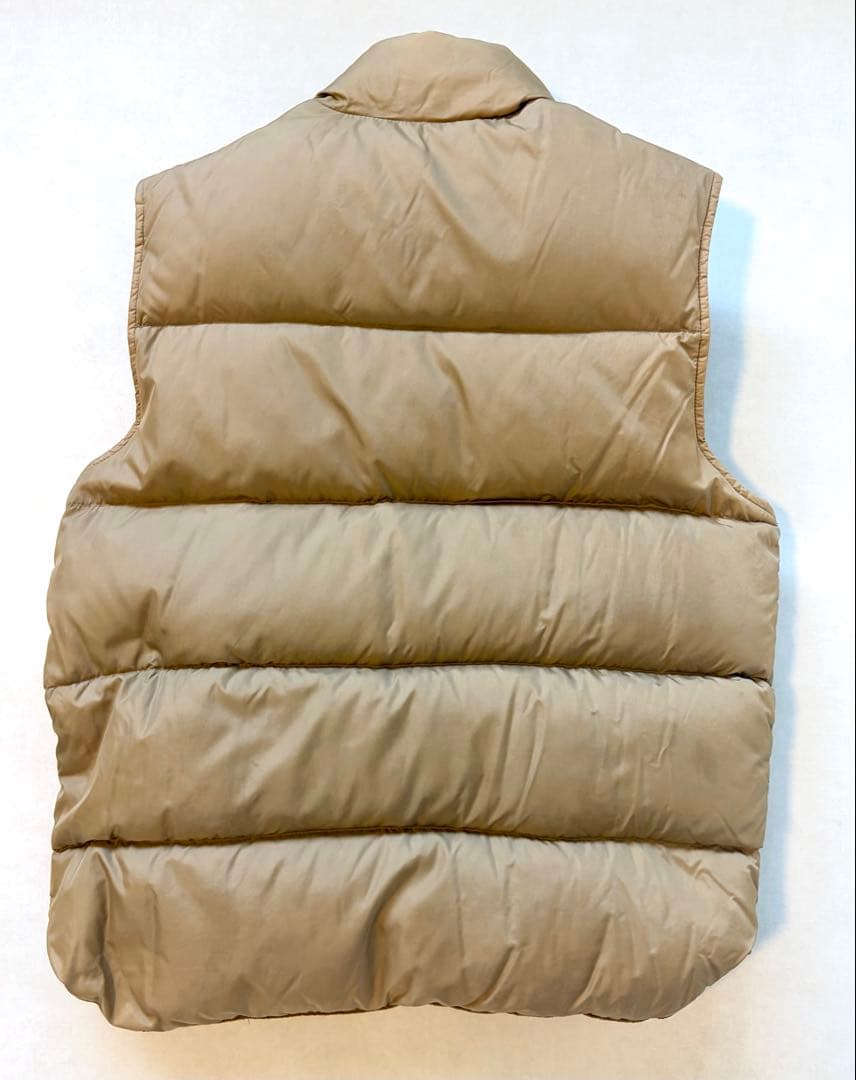 L.L.Bean ベージュ ダウンベスト Sサイズ