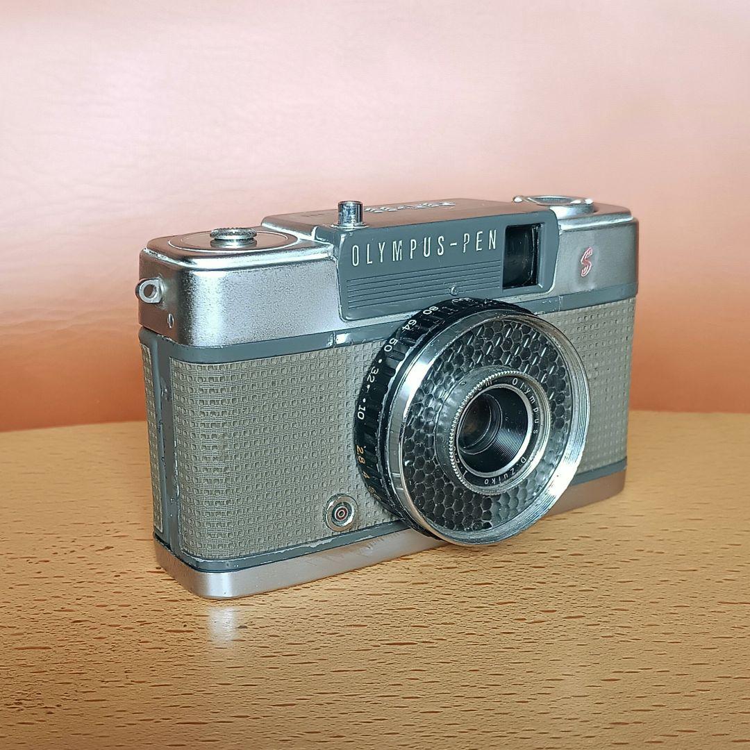 フィルムカメラ【整備、完動品】オリンパスペンEES