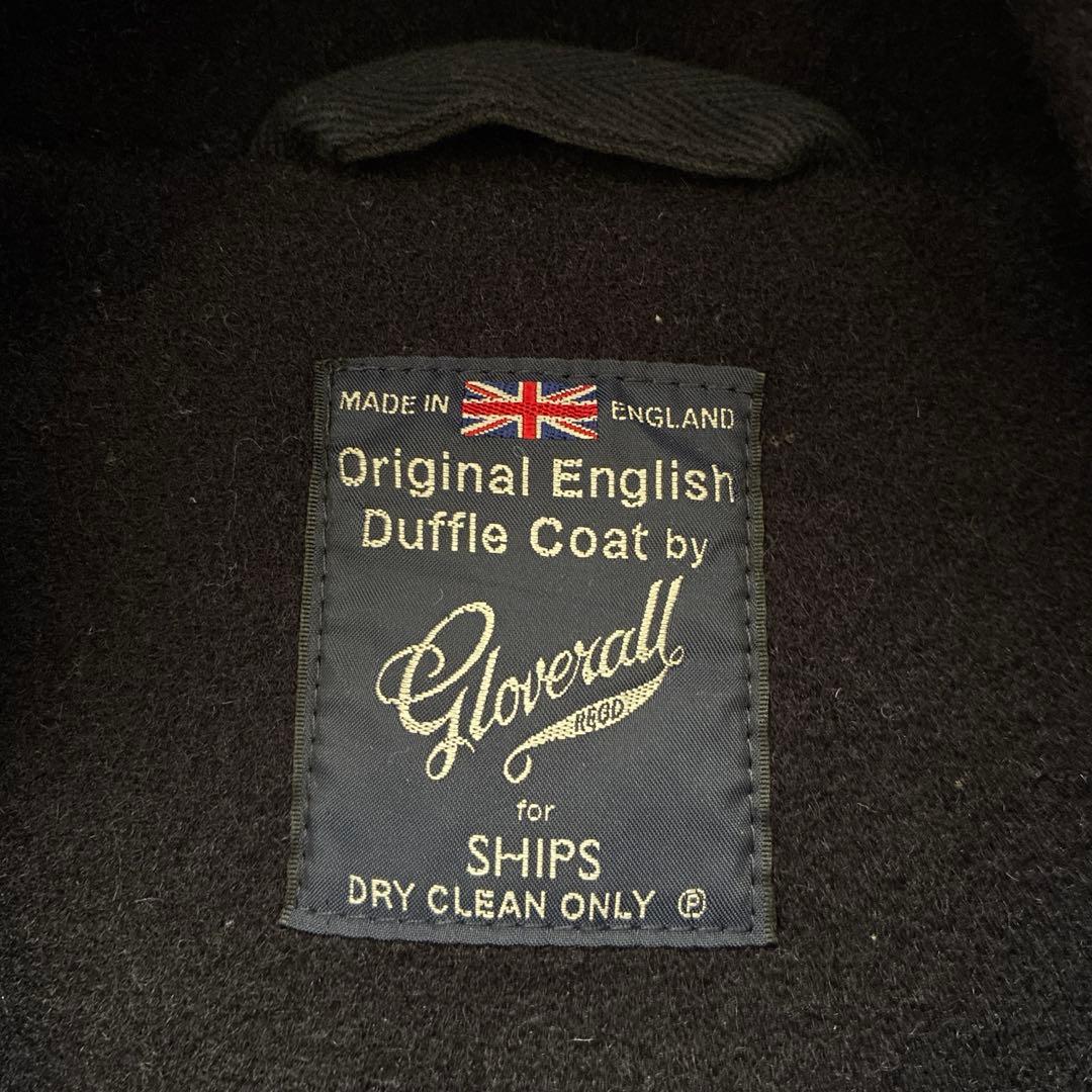 Gloverall x SHIPSグレーダッフルコート ネイビー 別注
