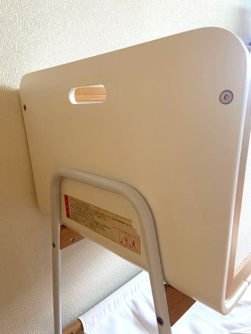 yamatoya リリワゴン2 ホワイト ベビーベッド