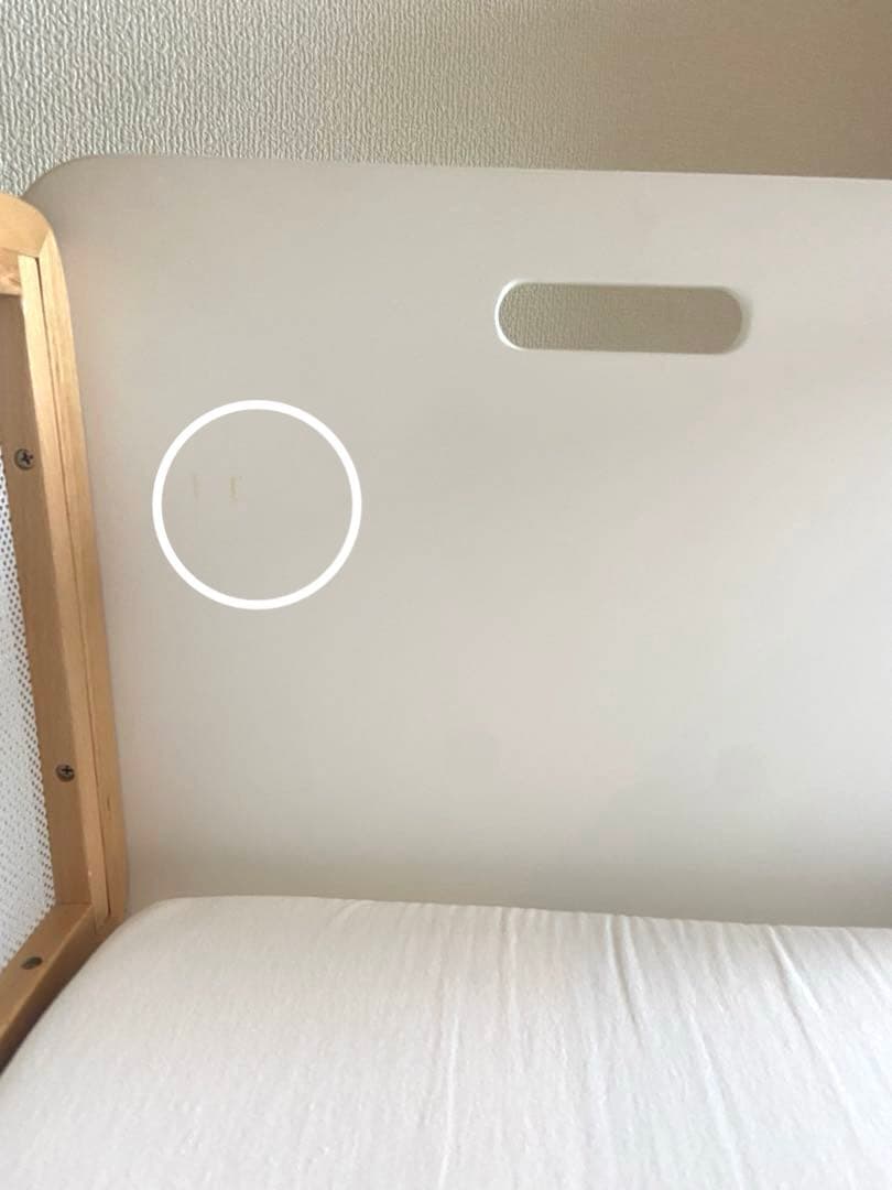 yamatoya リリワゴン2 ホワイト ベビーベッド