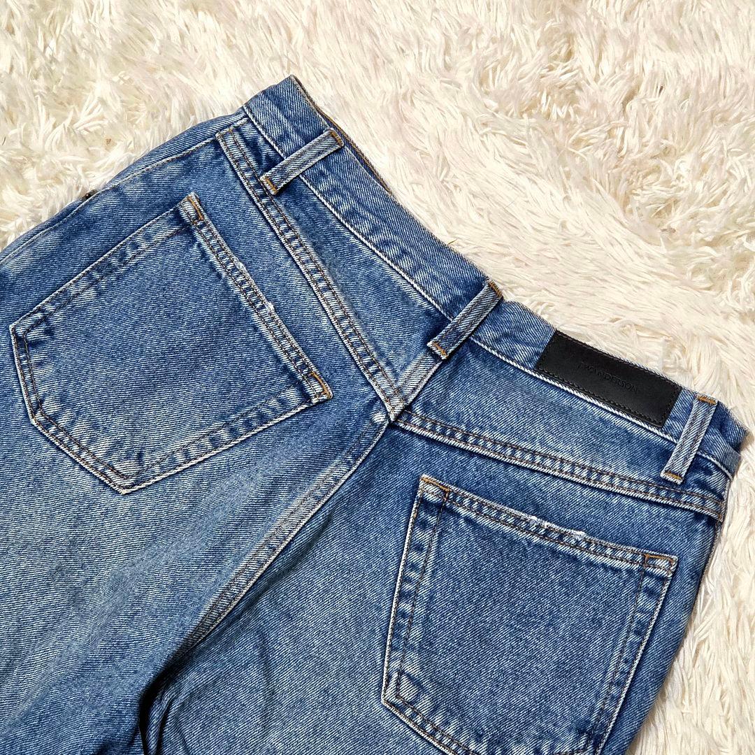 J.W.ANDERSON ダメージ加工デニムパンツ US 36