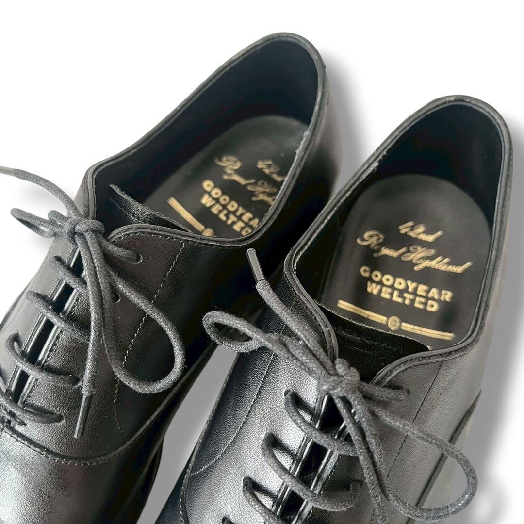 42ND  HIGHLAND ストレートチップ レザーシューズ 26
