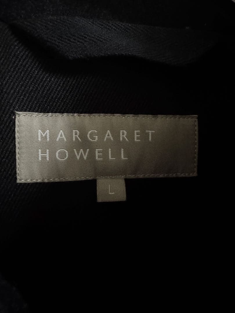 マーガレットハウエル ウール カーコート L 美品