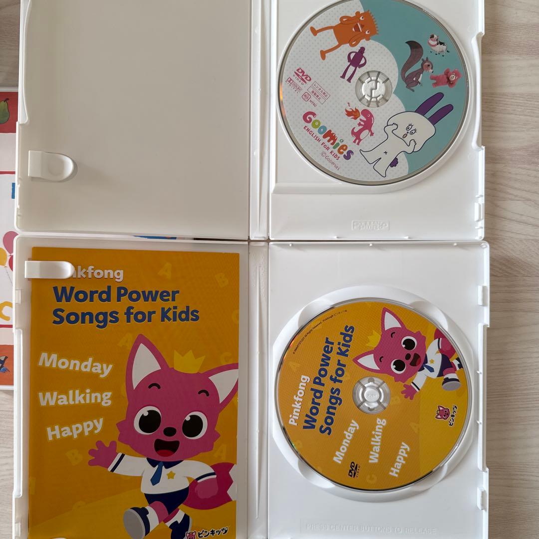 Goomies ペネロペ　おさるのジョージ　pinkfong 英語　DVD