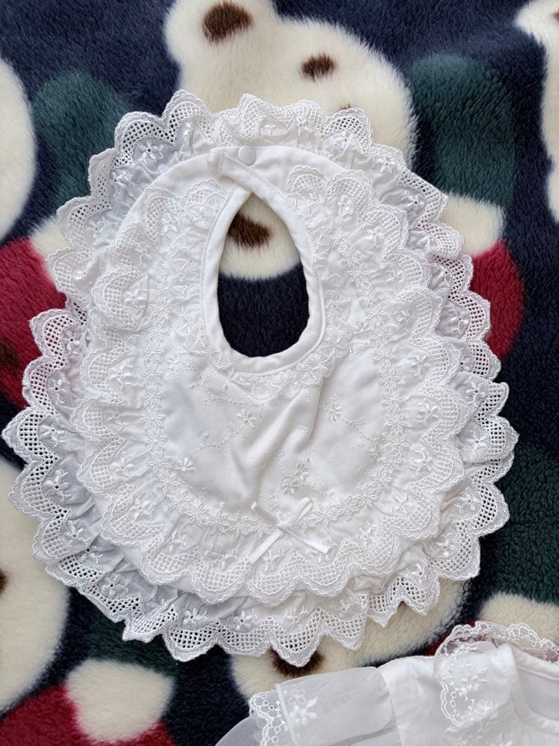 familiar ベビードレス　帽子　スタイ