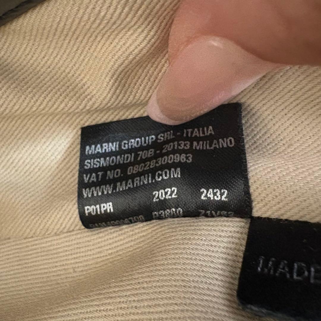 MARNI マルニ Tropicalia micro ブラックレザー