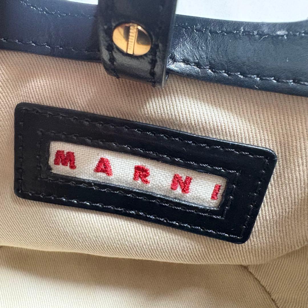 MARNI マルニ Tropicalia micro ブラックレザー