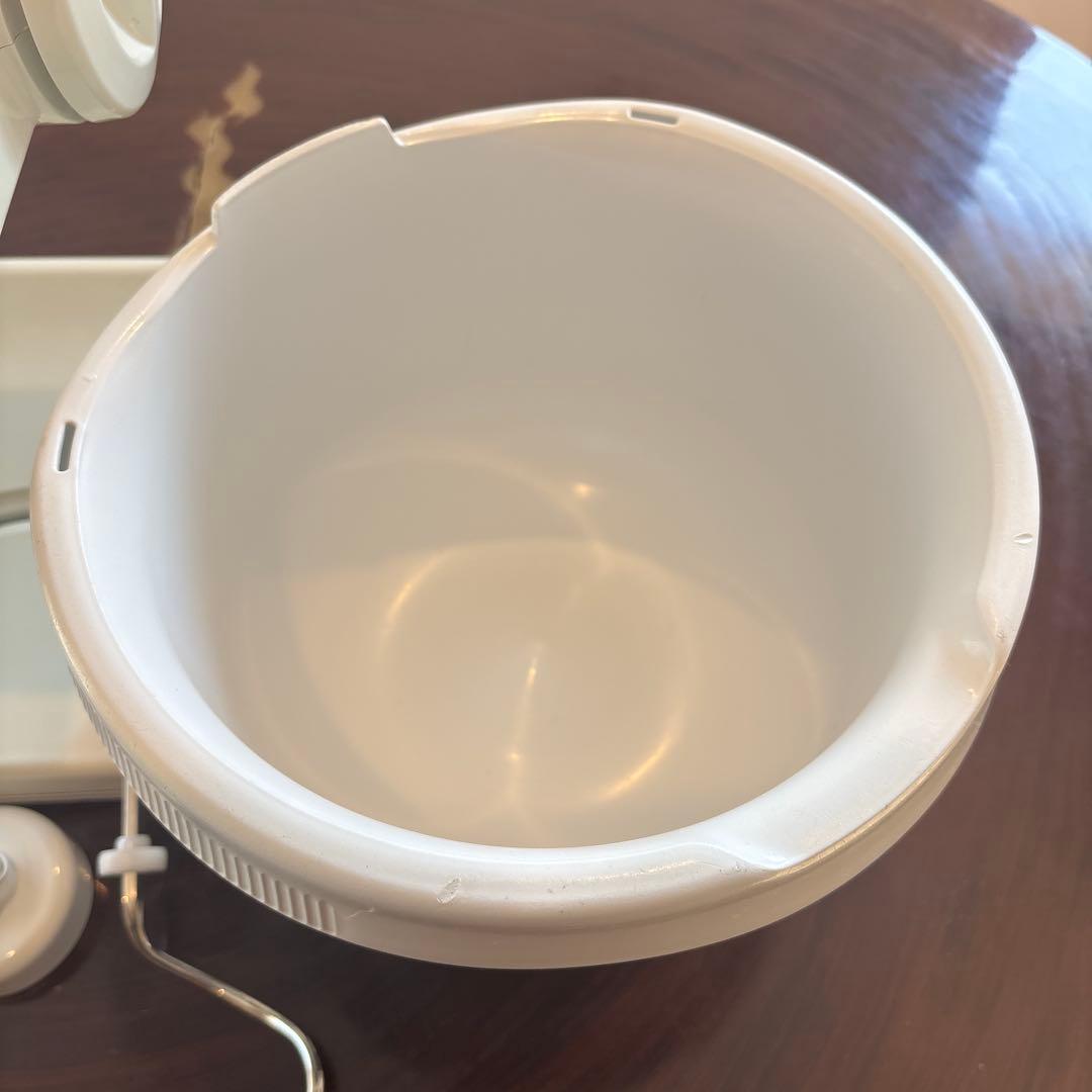 BOSCHホワイト コンパクトミキサー 5段階スピード設定