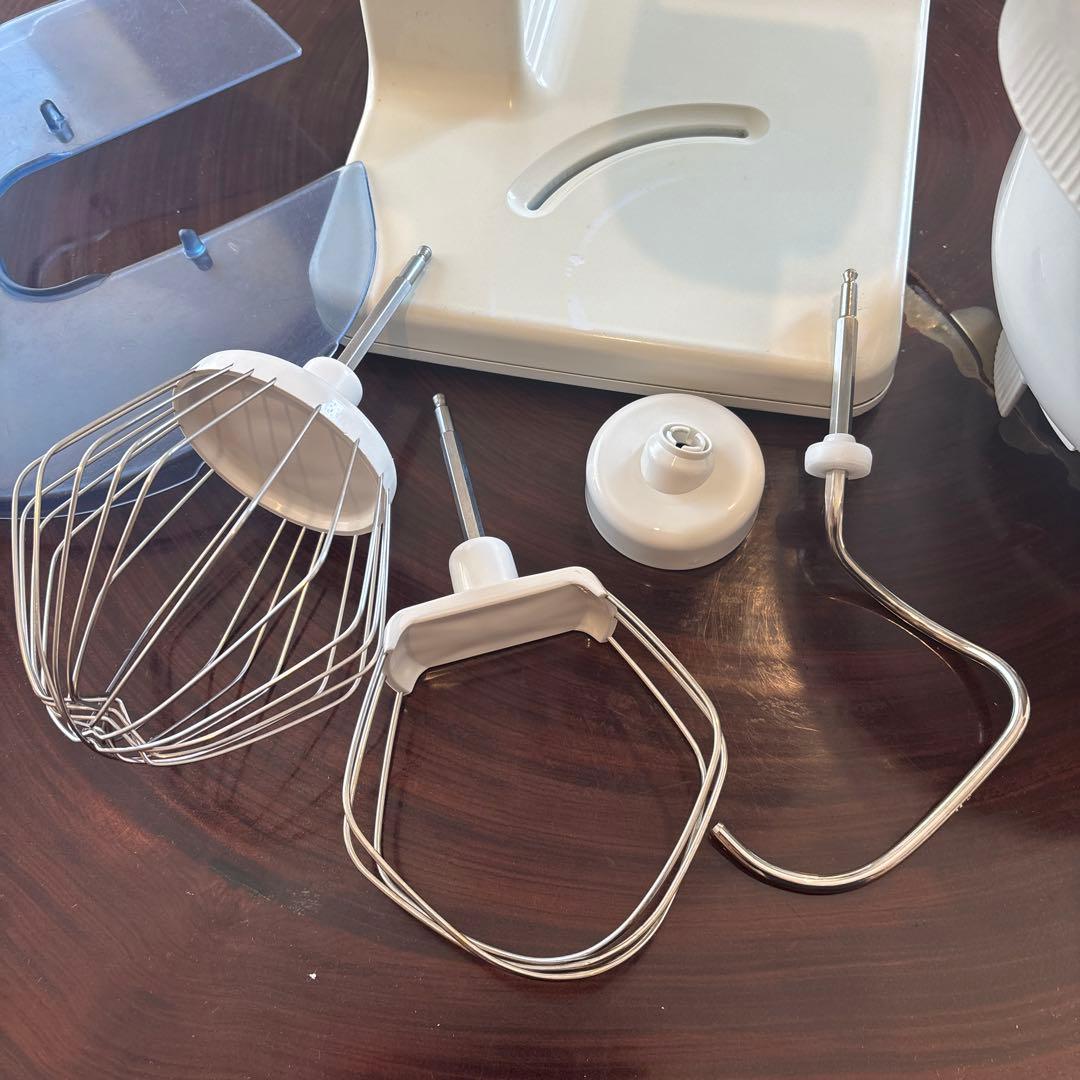 BOSCHホワイト コンパクトミキサー 5段階スピード設定