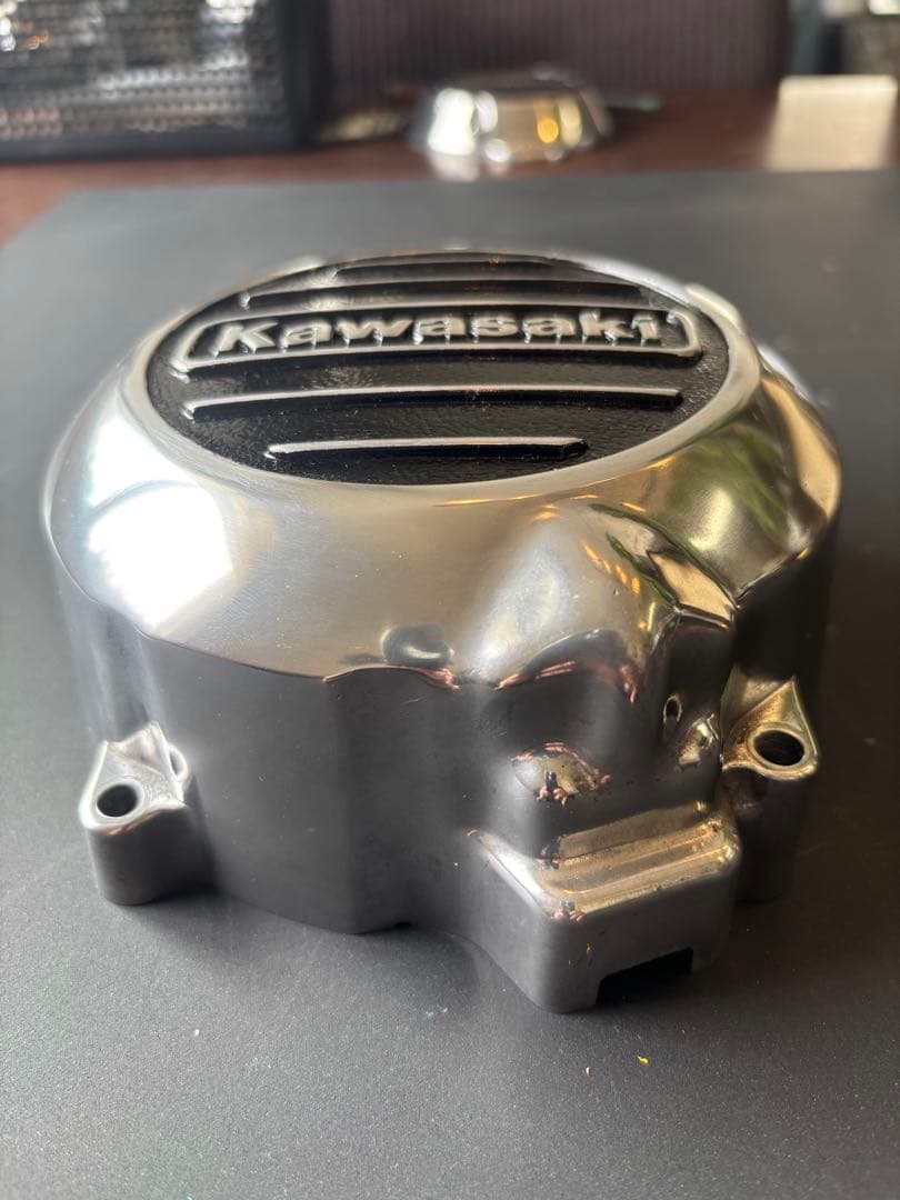 Z400FX ジェネレーターカバー　ポイントカバー　ゼファー400 当時物　美品