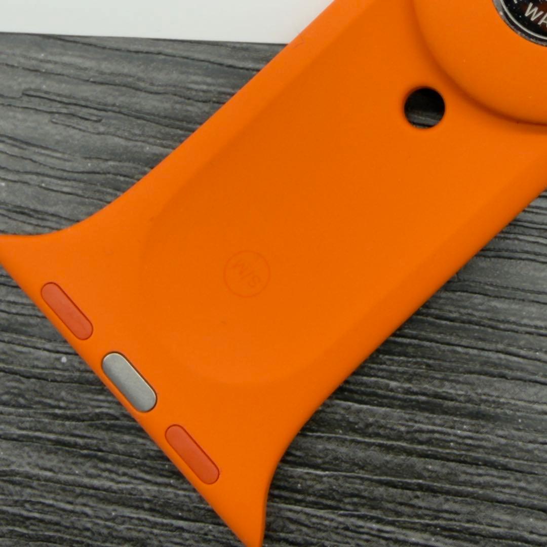 157 ほぼ未使用　Apple Watch エルメス　オレンジラバー　スポーツ