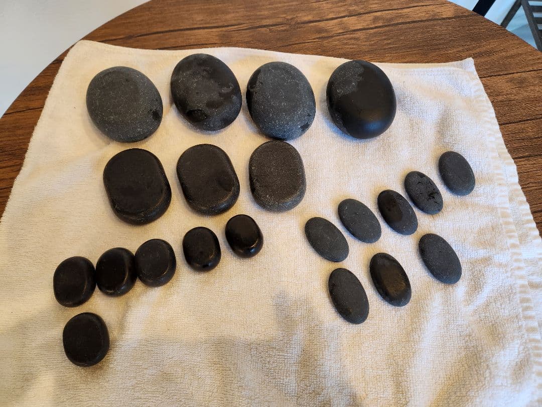 ホットストーンウォーマー、ストーン21個付き