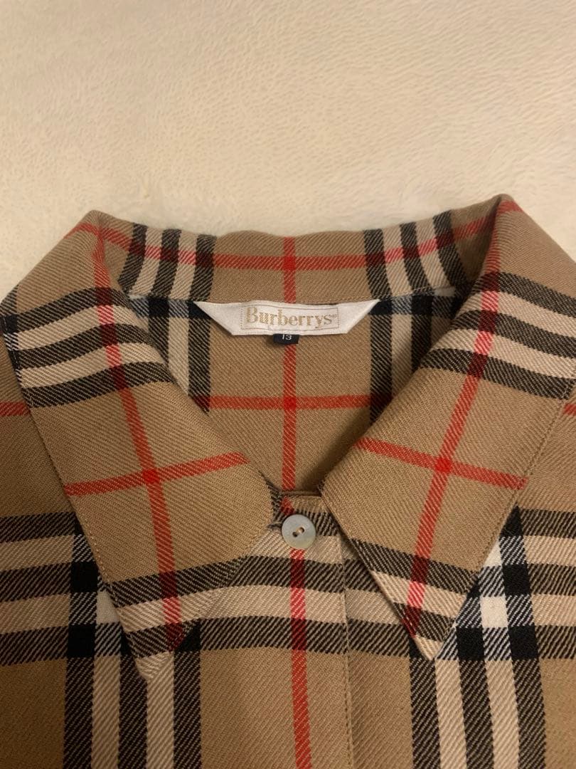 Burberry チェック柄 長袖シャツ