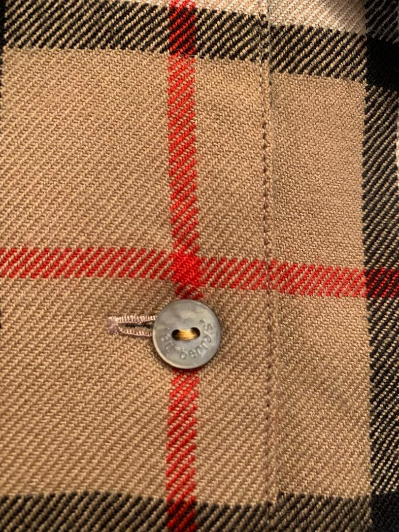 Burberry チェック柄 長袖シャツ