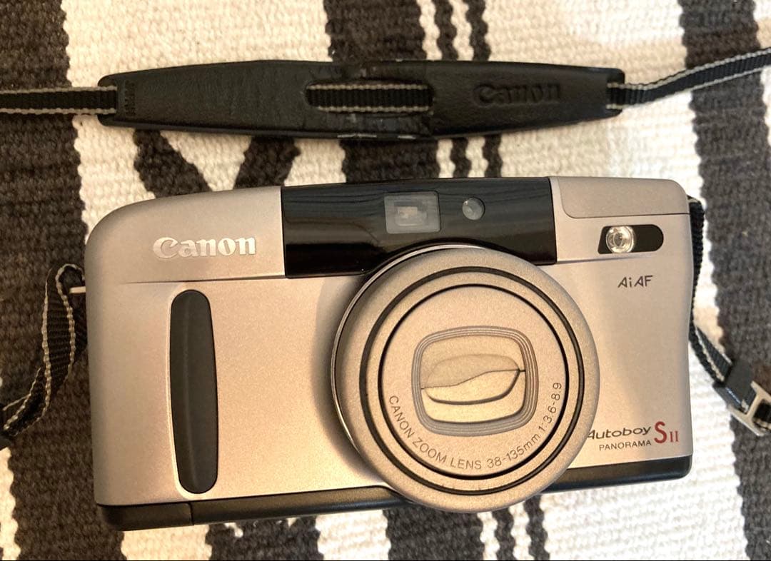 ◆動作確認済み美品CANON Autoboy S Ⅱ キャノン フィルムカメラ