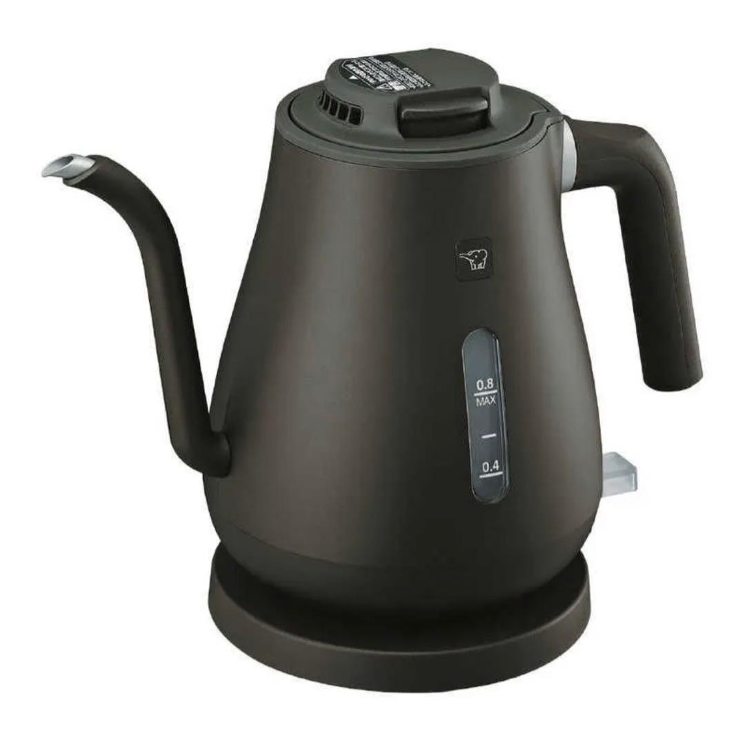 【新品】象印 CK-LA08-BZ ブラック 電気ケトル 0.8L