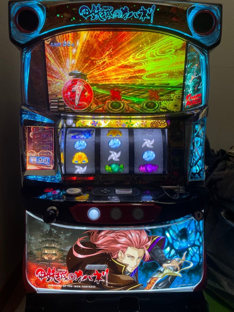 甲鉄城のカバネリ　美馬パネル　スロット実機　Sammy