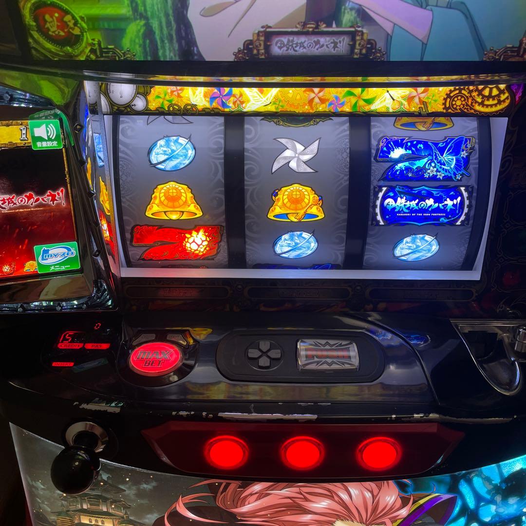 甲鉄城のカバネリ　美馬パネル　スロット実機　Sammy