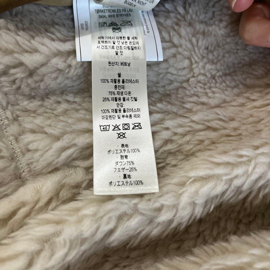 patagonia ダウンベスト ベージュ・ブラウン