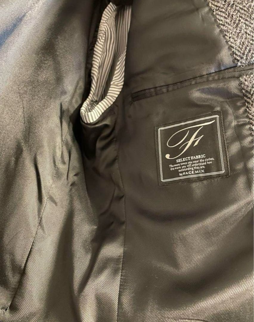 【SALE‼️】Harris Tweed ヘリンボーンテーラードジャケット M