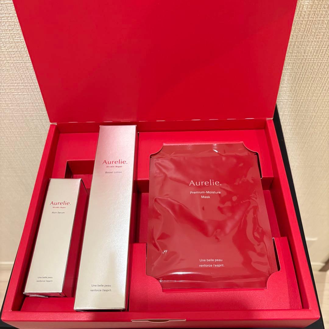 Aurelia ローション&美容液&パック