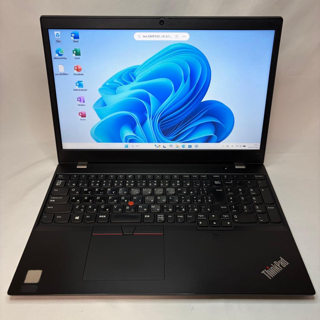 ThinkPad L15 Gen1 10世代 i5 8GB 256GB オフィス