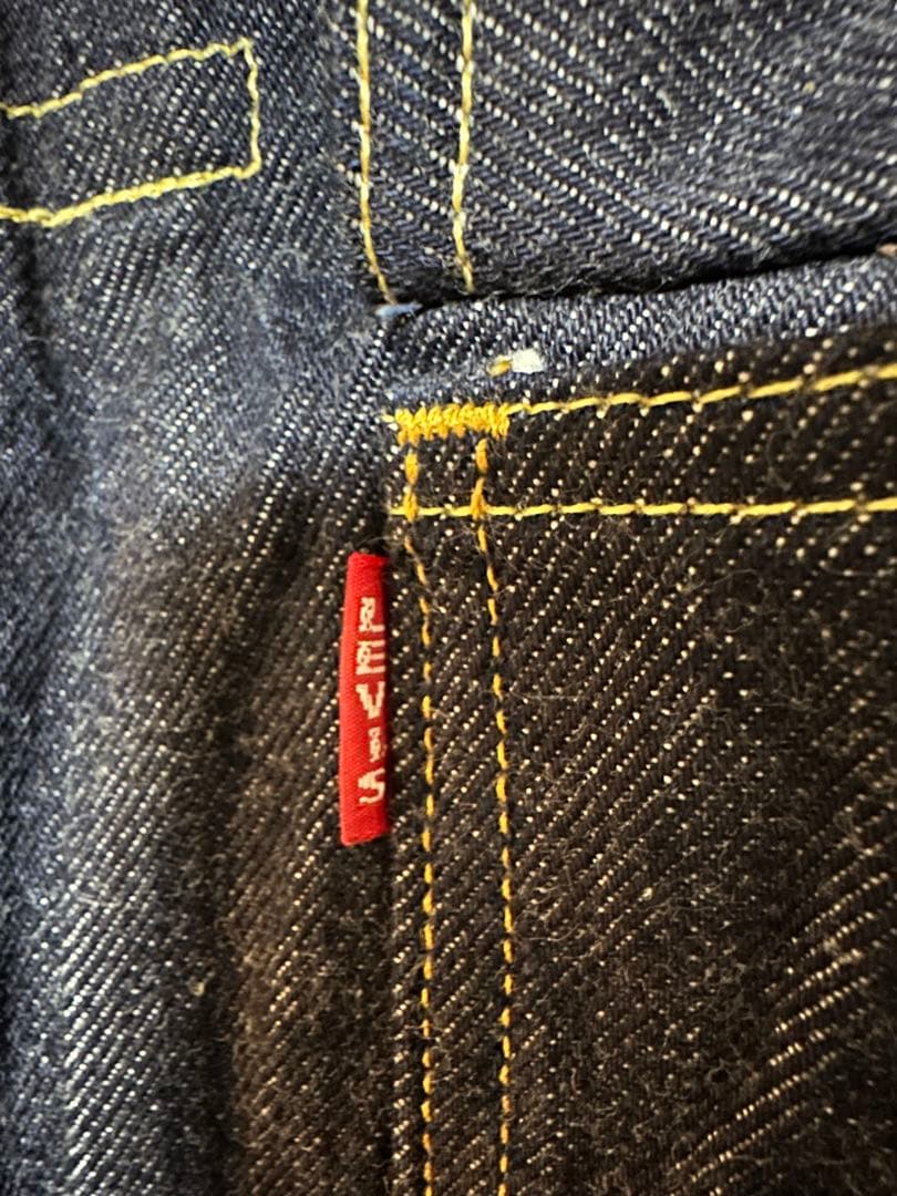 美品 リーバイスLEVI’S LVC 2nd 507XX T-back 44XL