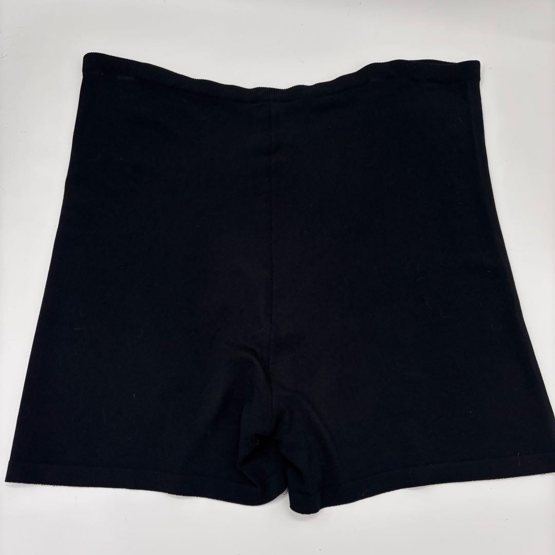 CHANEL ココマーク ショートパンツ 42 ブラック 黒 レディース