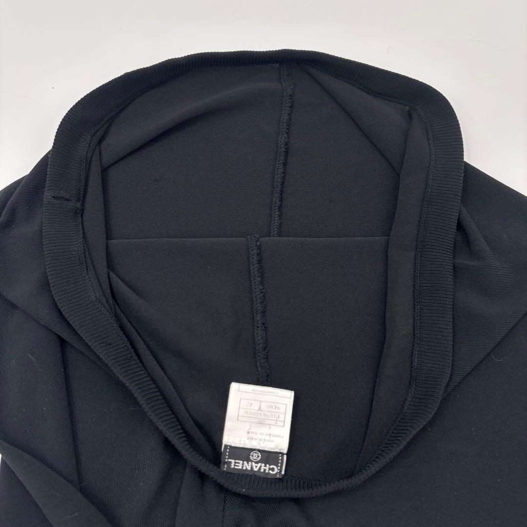 CHANEL ココマーク ショートパンツ 42 ブラック 黒 レディース