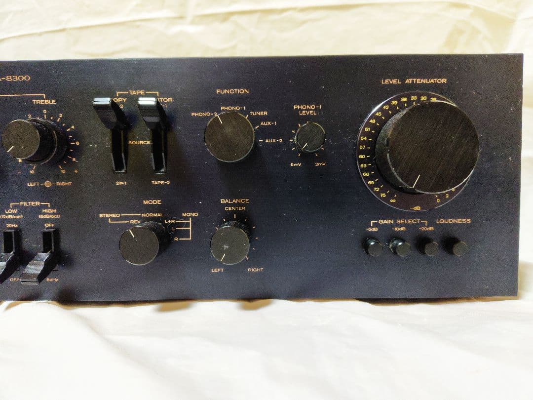 最終値下げ☆HITACHI Lo-D HCA-8300ステレオコントロールアンプ