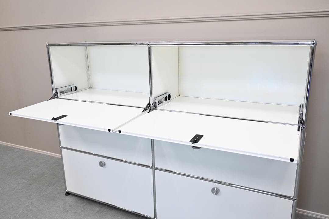 【展示極美品】 USMハラー サイドボード システムキャビネット