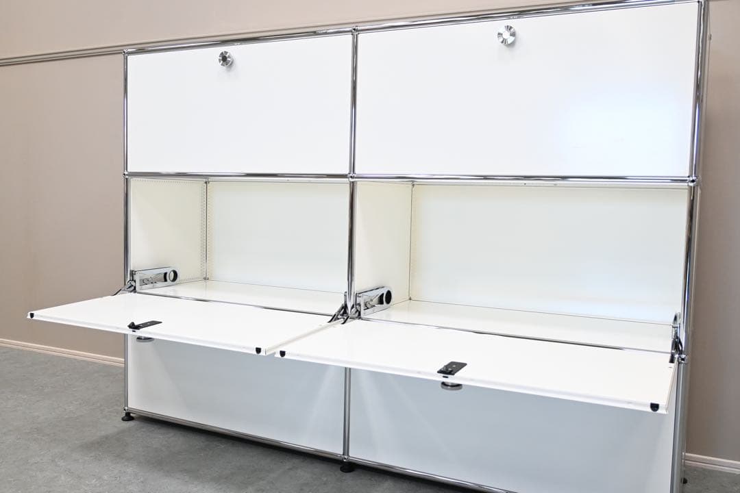 【展示極美品】 USMハラー サイドボード システムキャビネット