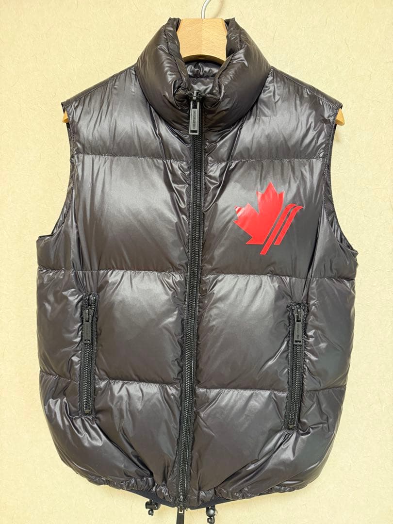【美品】DSQUARED2 ダウンベスト 44 ブラック