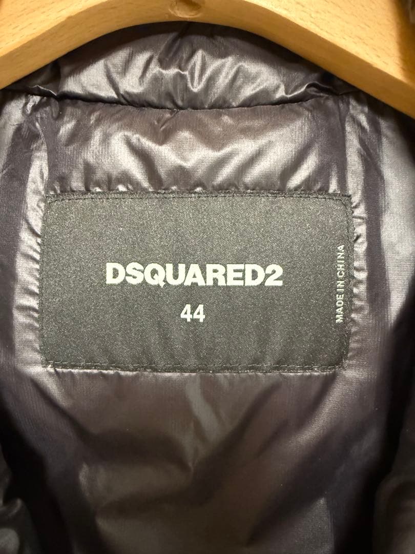 【美品】DSQUARED2 ダウンベスト 44 ブラック