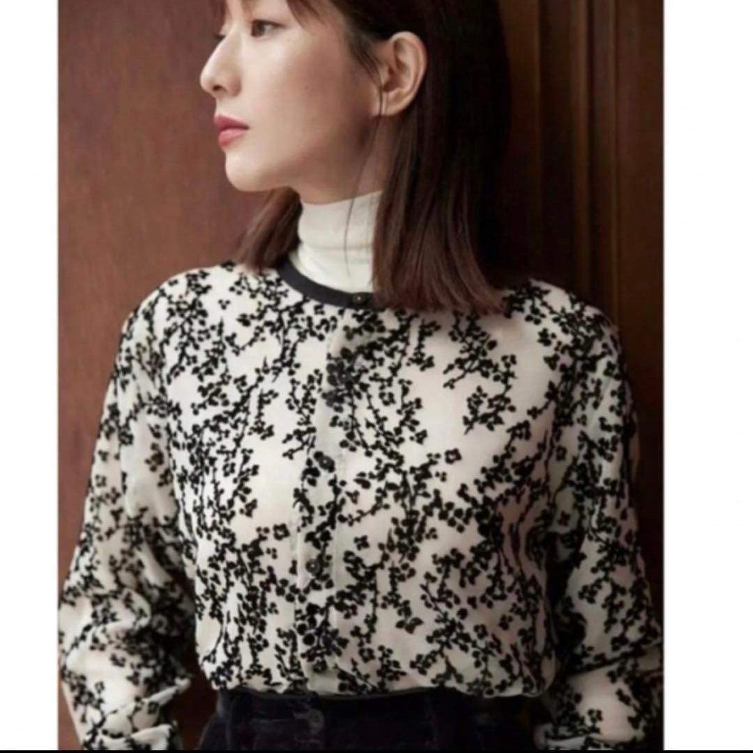 CLANE×田中みな実 フロレッツオパールカーディガン 1