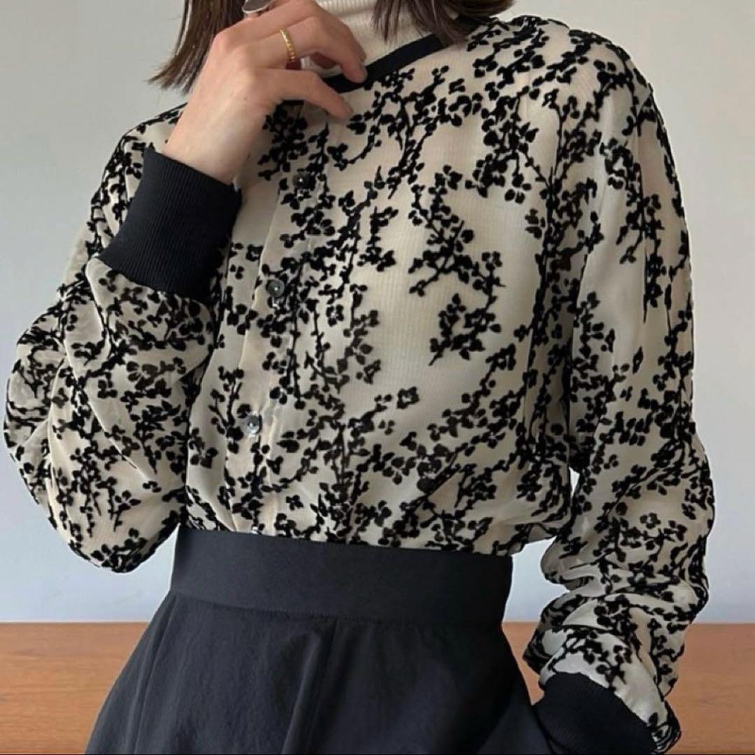 CLANE×田中みな実 フロレッツオパールカーディガン 1