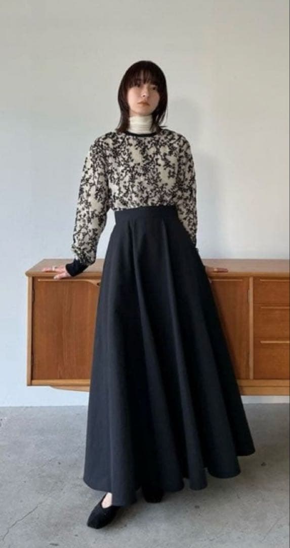 CLANE×田中みな実 フロレッツオパールカーディガン 1