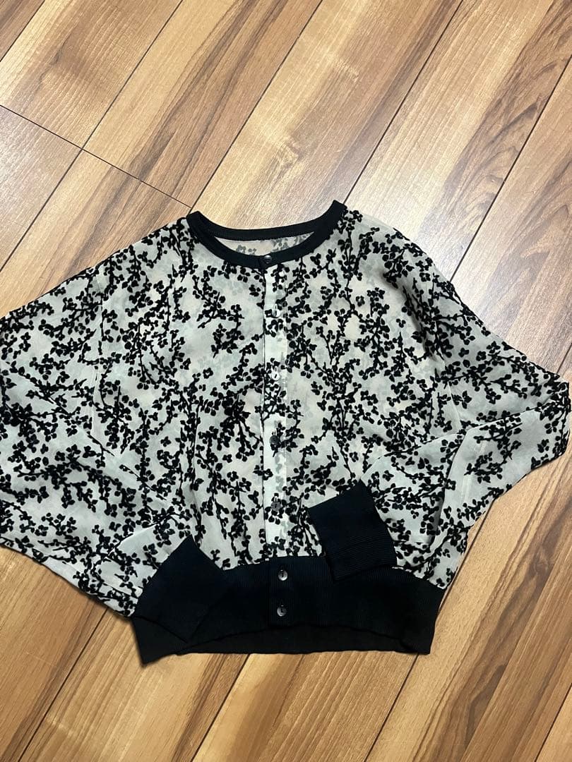 CLANE×田中みな実 フロレッツオパールカーディガン 1