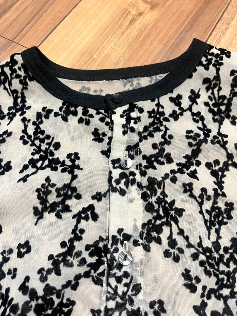 CLANE×田中みな実 フロレッツオパールカーディガン 1