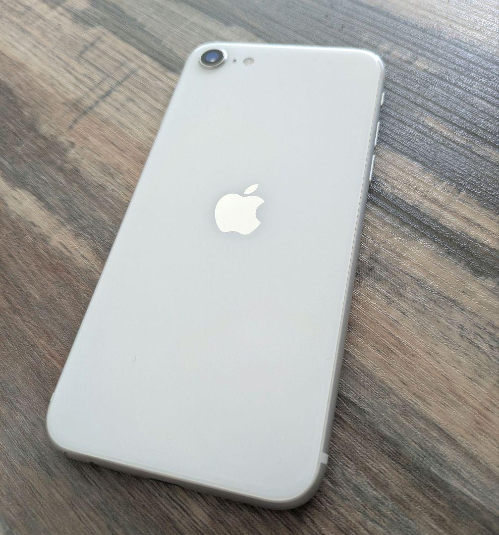 美品! Apple iPhone SE ホワイト 64GB シムフリー