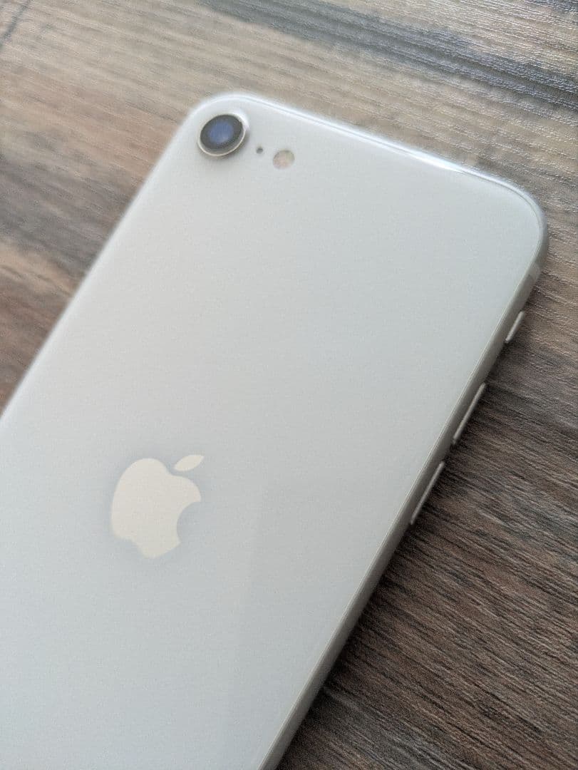 美品! Apple iPhone SE ホワイト 64GB シムフリー