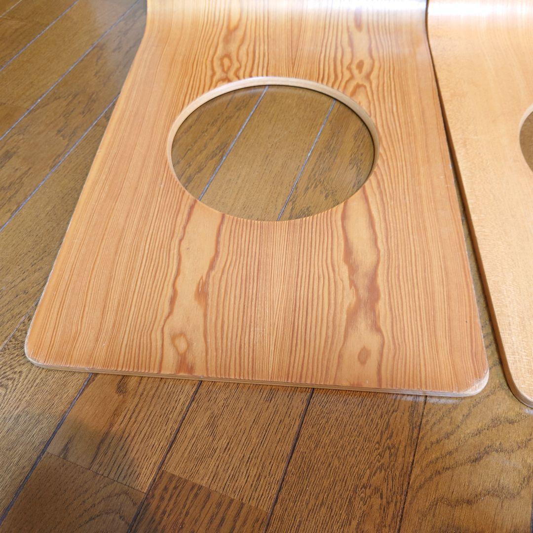 天童木工　座椅子4脚　S-5046KY-ST 藤森健二　①