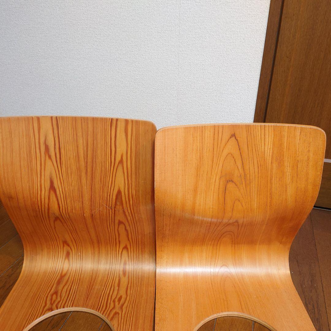 天童木工　座椅子4脚　S-5046KY-ST 藤森健二　①