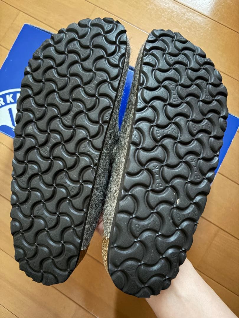 Birkenstock ウール サボサンダル 38