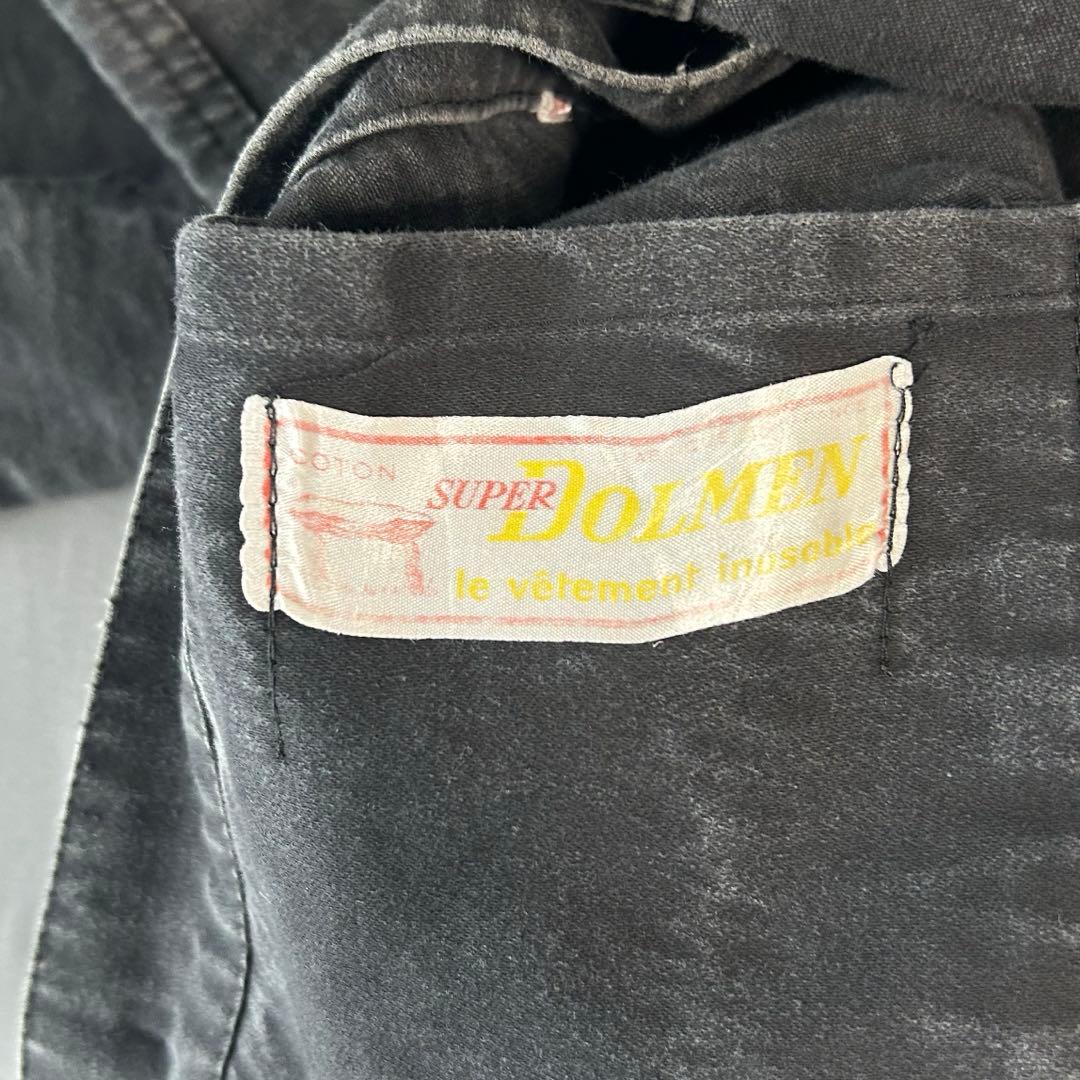 【60s】鬼フェード　ブラックモールスキン　DOLMEN ユーロヴィンテージ