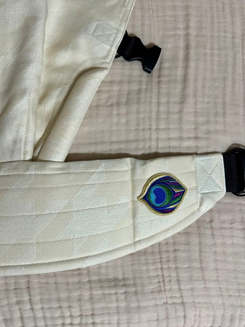 アーティポッペ　ザイガイストツイードW (オーガニックヘンプ) ホワイト　千鳥柄