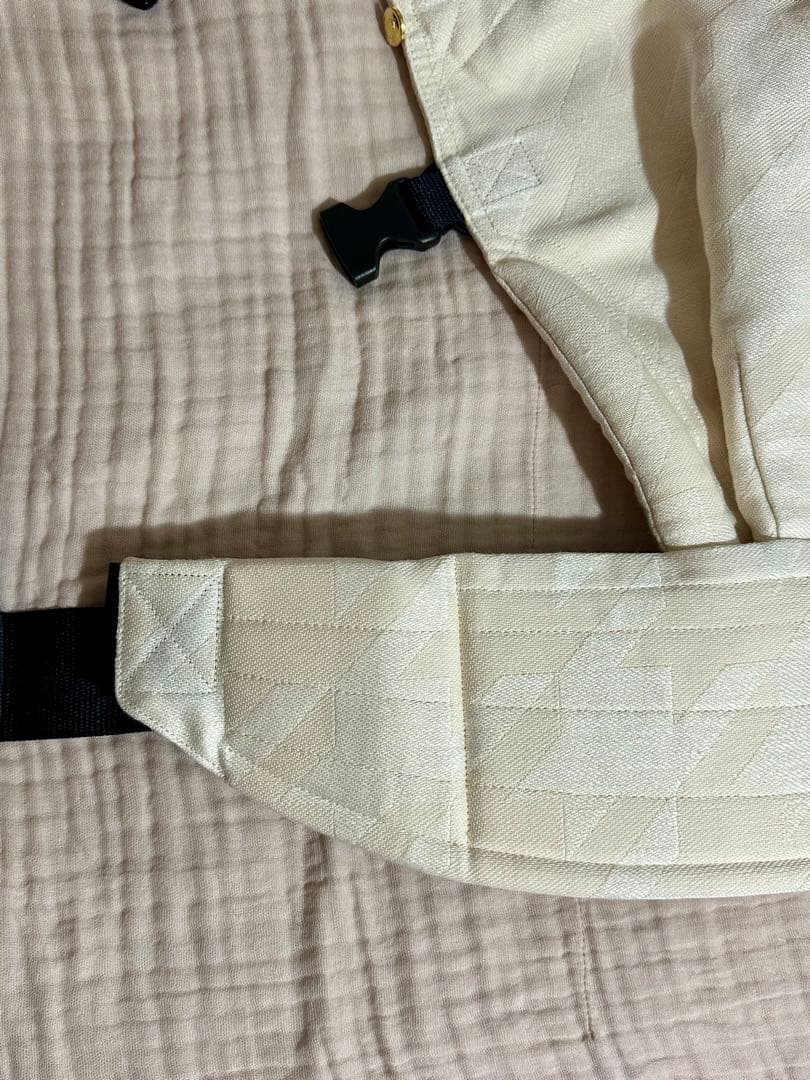 アーティポッペ　ザイガイストツイードW (オーガニックヘンプ) ホワイト　千鳥柄